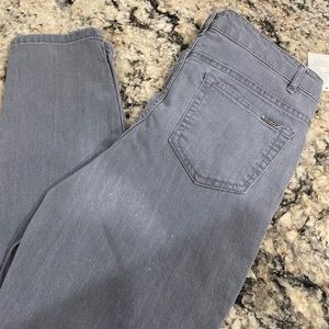 Brand new with tags. Jaclyn Smith gray jeans size 6
